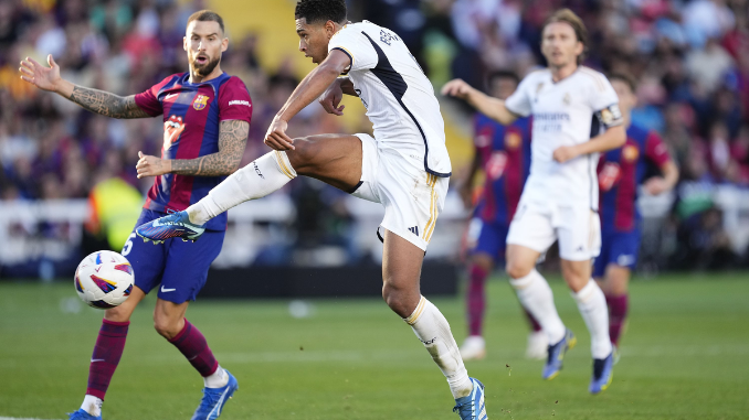 Jude Bellingham merupakan salah satu man of the match dalam laga Real Madrid vs Barcelona di El Clasico. Yuk, cek informasi selengkapnya melalui artikel ini!